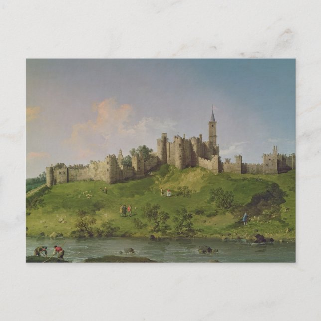Alnwick Castle Postkarte (Vorderseite)