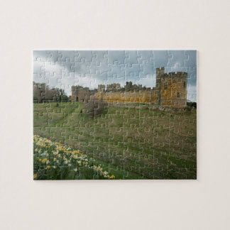 Alnwick-Schloss, Northumberland, Großbritannien Puzzle