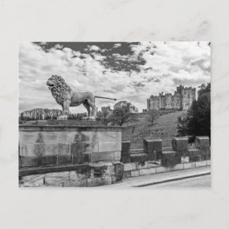Alnwick-Schloss, Northumberland Postkarte