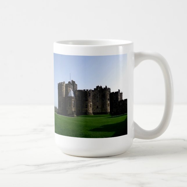 Alnwick-Schloss - Panorama Kaffeetasse (Rechts)