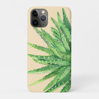 Aloe Aquarell Design auf einer Phonecase. Case-Mate iPhone Hülle