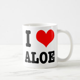 ALOE IM HERZEN (LIEBE) TASSE