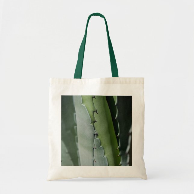 Aloe - Makrofotografie Tragetasche (Vorne)