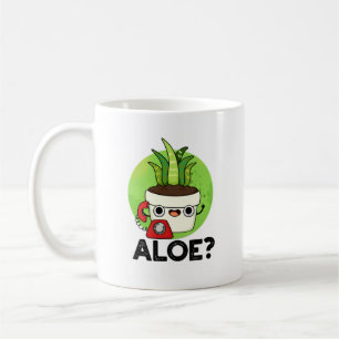 Aloe Niedlich Aloe Vera Pflanze PUn Kaffeetasse