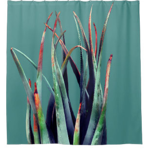ALoe Pflanze Foto Duschvorhang