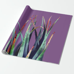 ALoe Pflanze Foto Wrapping Paper Geschenkpapier