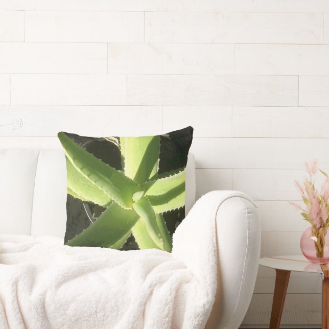 Aloe Pflanze Kissen (Liege)