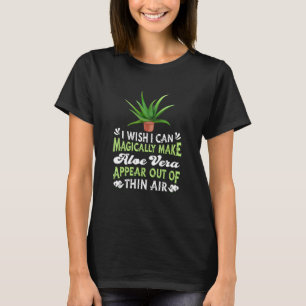 Aloe Vera Garden Sukkuläre Pflanze Magische Aloe V T-Shirt
