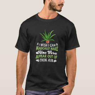 Aloe Vera Garten Sukkulentenpflanze Magische Aloe T-Shirt