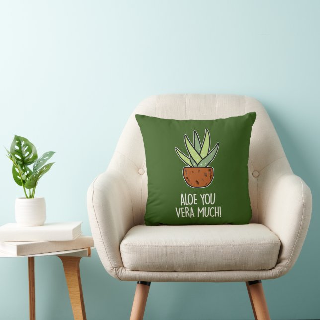 Aloe Vera Kissen (Stuhl )