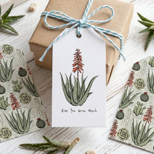 Aloe You Vera Much Pflanze Liebhaber Geschenkanhänger