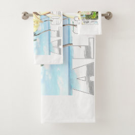 Aloha 01 badhandtuch set