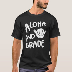 Aloha 2. Klasse zurück zur Schule Hawaii Shaka Coo T-Shirt