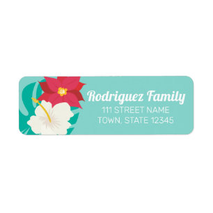 Aloha Address Labels von Season