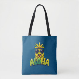 Aloha Ananas Aquamarin Schultertasche