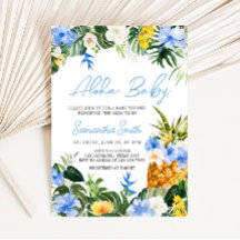 Aloha-Ananas-Baby-Party