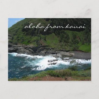 aloha aus der kauai Postkarte