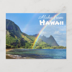 Aloha aus Hawaii Postkarte