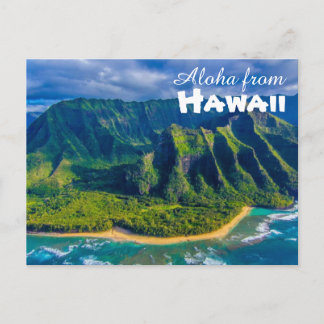 Aloha aus Hawaii Postkarte