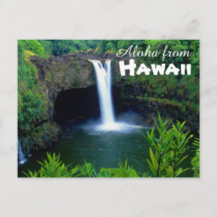 Aloha aus Hawaii Postkarte