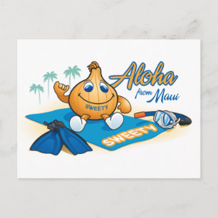 Aloha aus Süße Postkarte