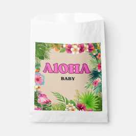 Aloha Baby Dusche. Geschenktütchen