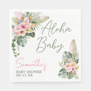 Aloha Baby Dusche Serviette