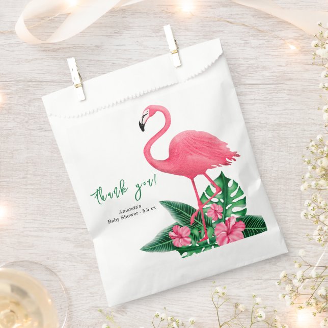 Aloha Baby Shower Vielen Dank Geschenktütchen (Ausgeschnitten)
