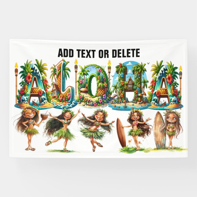 ALOHA BANNER (Horizontal)
