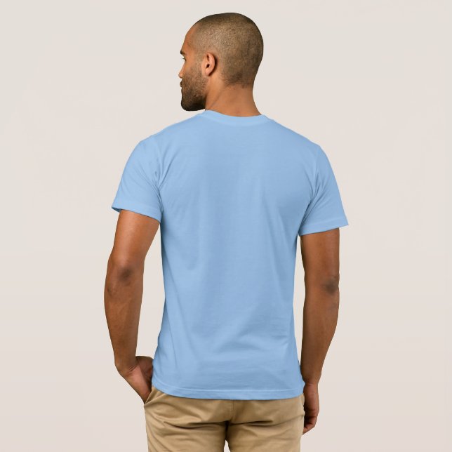 Aloha Barrels T-Shirt - Dunkelblau gestapelte Text (Schwarz voll)