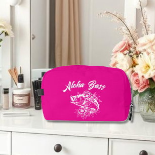 Aloha Bass-Pink Hawaiian Waschbeutel