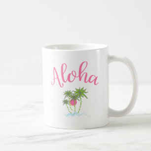 Aloha Beach Hawaiian Style Summera Tasse