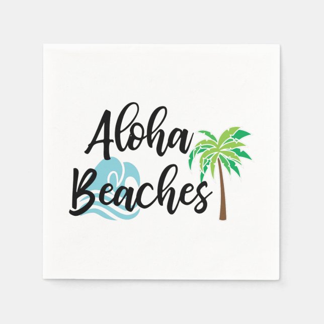 Aloha Beach Serviette (Vorderseite)