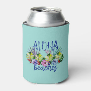 Aloha Beach Tropical Hawaiian Summer Dosenkühler