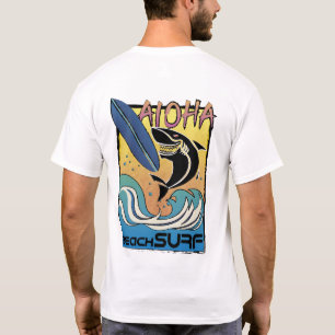 Aloha - Beach Wellenreiten T-Shirt