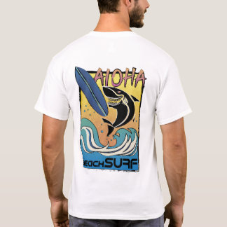 Aloha - Beach Wellenreiten T-Shirt