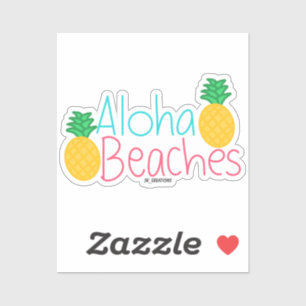 Aloha Beaches Aufkleber