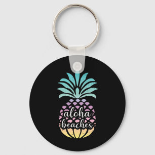 Aloha Beaches Hawaii Hawaiian Ananas Niedlich Beac Schlüsselanhänger