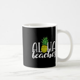 Aloha Beaches Hawaiianischer Junggeselinnen-Abschi Kaffeetasse