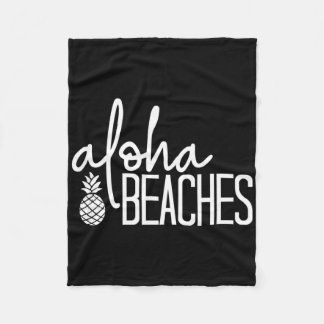 Aloha Beaches Niedlich Beach Bridal Junggeselinnen Fleecedecke