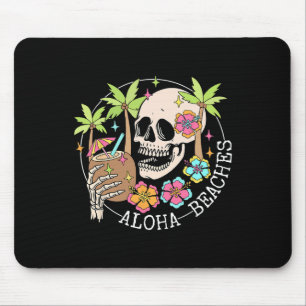Aloha Beachs Skelett Sommerferien Hawaii Familie Mousepad