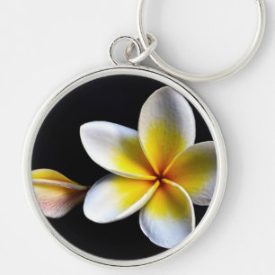 Aloha blüht hawaiischer Frangipani Plumerias Schlüsselanhänger