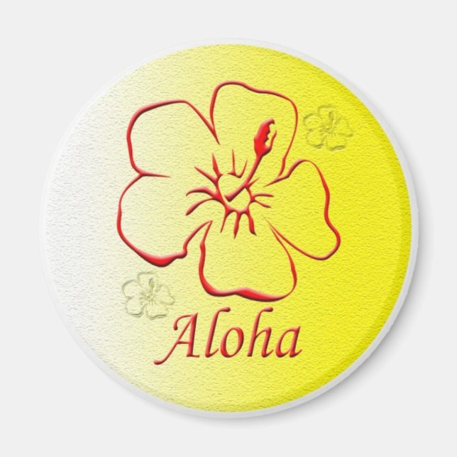 Aloha Button copy Magnet (Vorne)