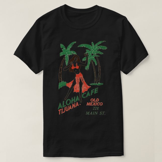 Aloha Cafe T-Shirt (Design vorne)