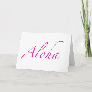 Aloha Cards Karte
