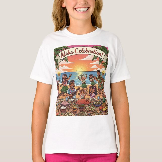 Aloha Celebration T-Shirt (Vorderseite)