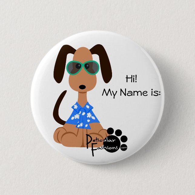 Aloha Deojee NamensAbzeichen Button (Vorderseite)