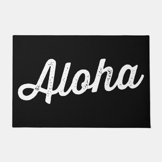 ALOHA DOORMAT FUßMATTE (Vorderseite)