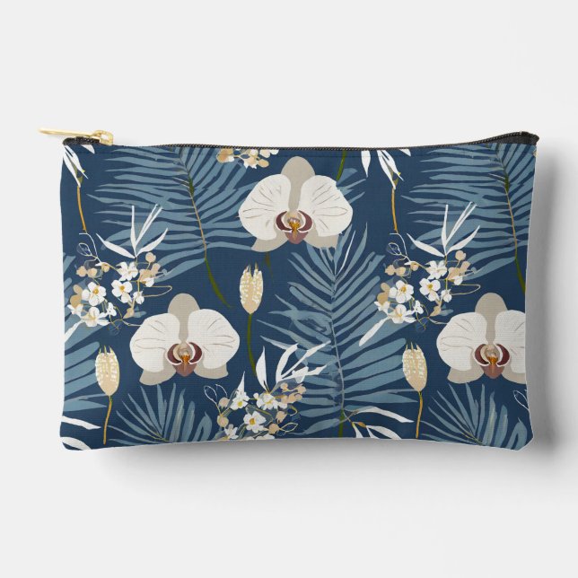 Aloha-Druckmuster Zubehörtasche (Vorderseite)