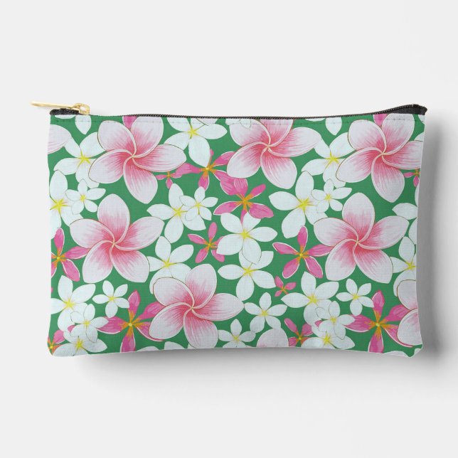 Aloha-Druckmuster Zubehörtasche (Vorderseite)